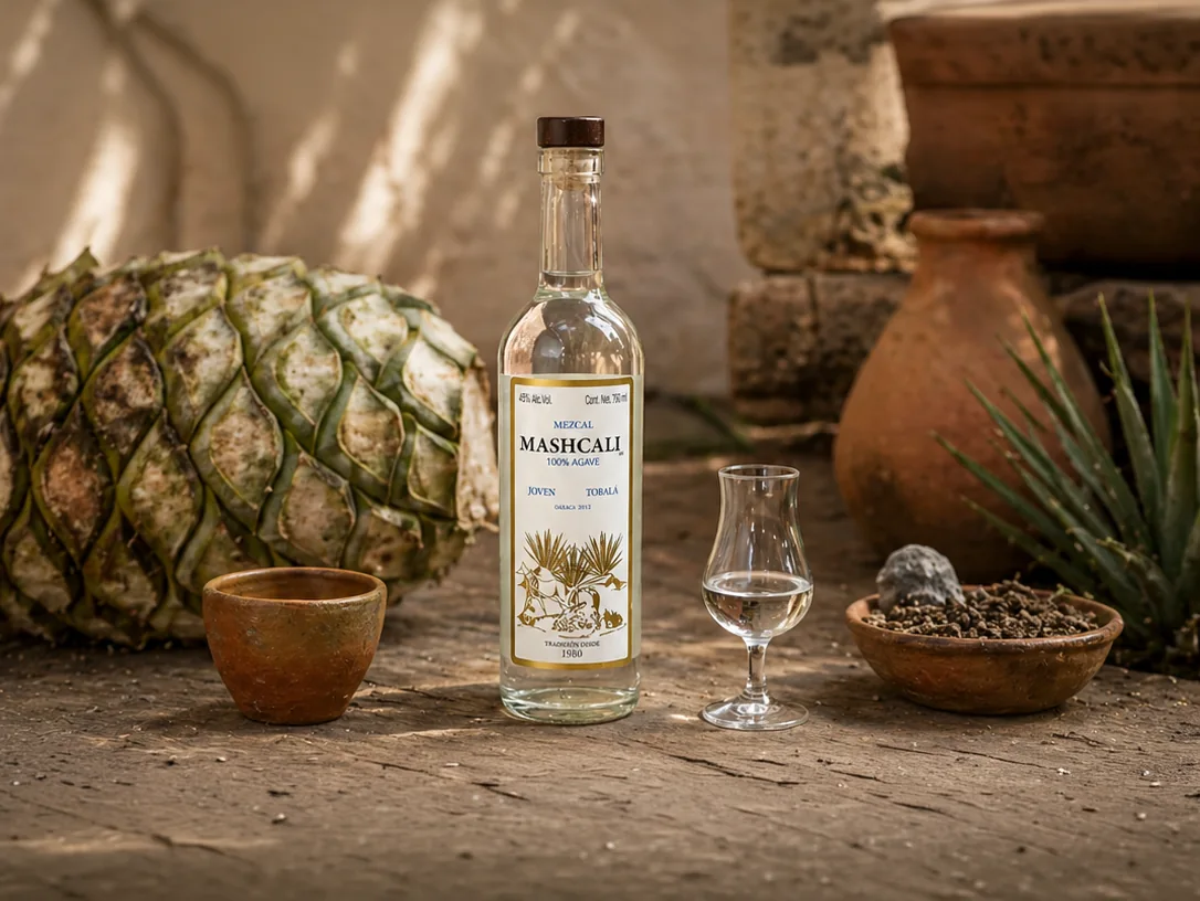 Mezcal Mashcali joven Tobalá