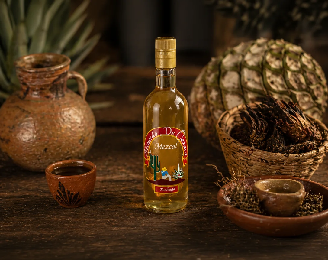 Mezcal artesanal de pechuga
