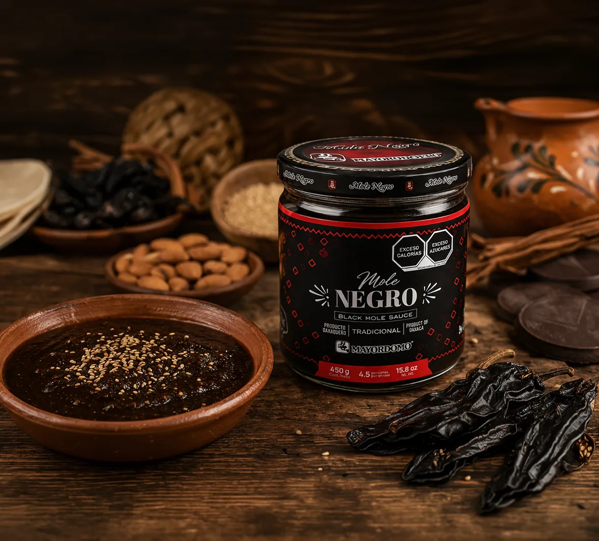 Mole negro Mayordomo